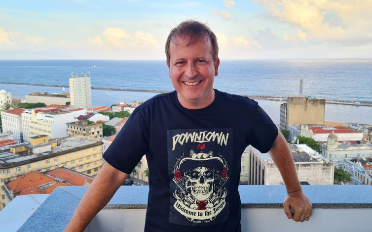 Brasília (DF) 07/11/2024 - Presidente do Porto Digital, o professor Pierre Lucena.
Evento de tecnologia no Recife reúne mais de 80 mil pessoas até sábado.
Foto: Pierre Lucena./Arquivo pessoal