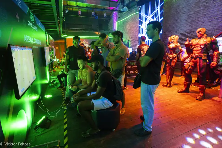 Brasília (DF) 07/11/2024 - Evento de tecnologia no Recife reúne mais de 80 mil pessoas até sábado.
Foto: Vicktor Veitosa/Festival REC’n’Play/Divulgação