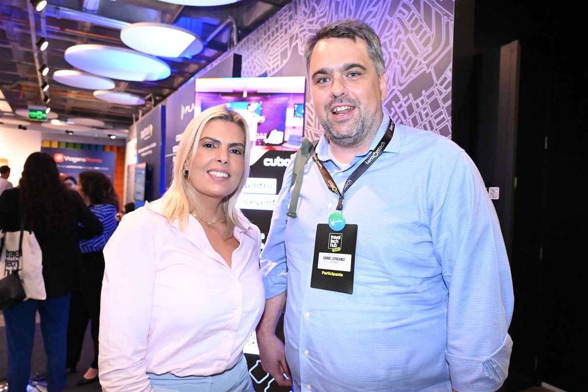 José Guilherme Alcorta, da PANROTAS, Luís Ferrinho, da Omnibees, e Alexandre Cordeiro, do Travel Tech Hub