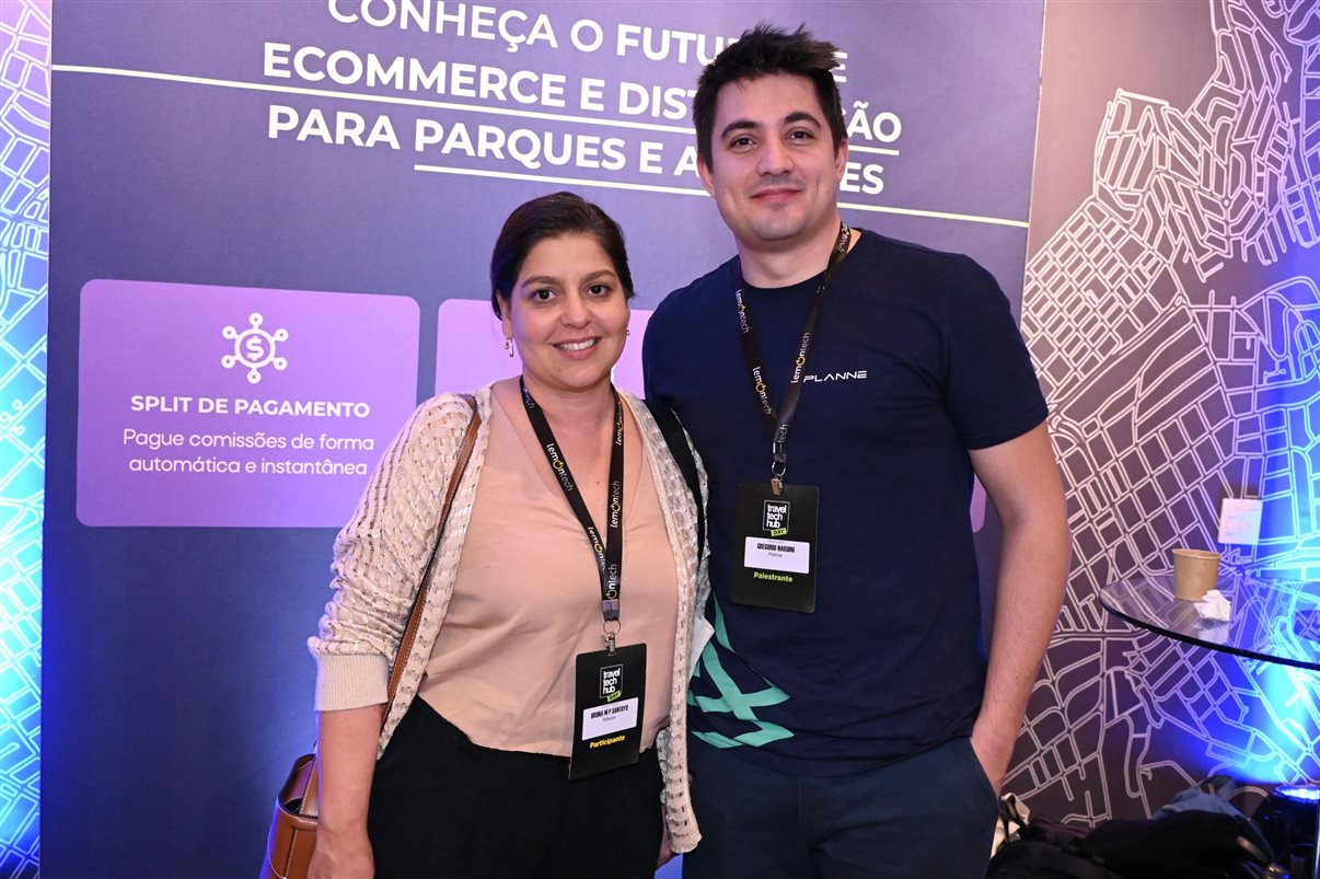 José Guilherme Alcorta, da PANROTAS, Luís Ferrinho, da Omnibees, e Alexandre Cordeiro, do Travel Tech Hub