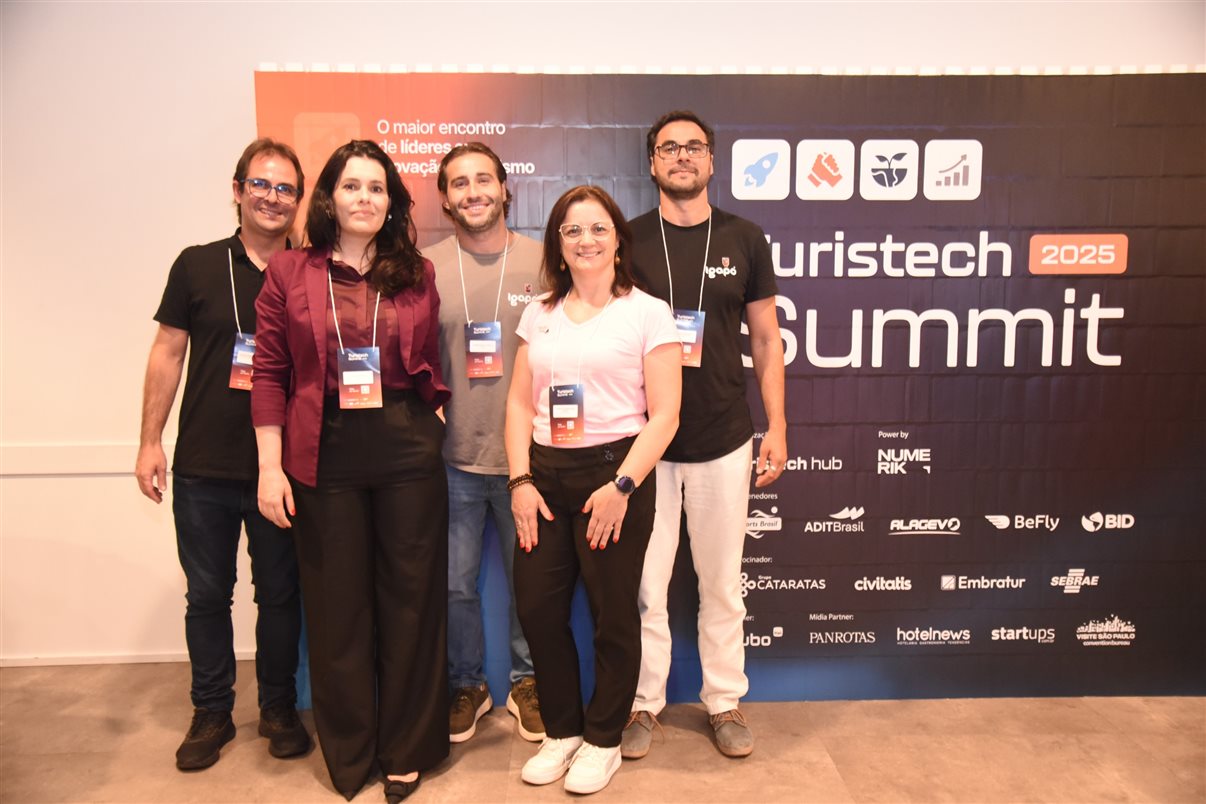 Carlos Jacobina, do Novotel Itu, Cássio Garkalins e Enzo Arns, da GKS